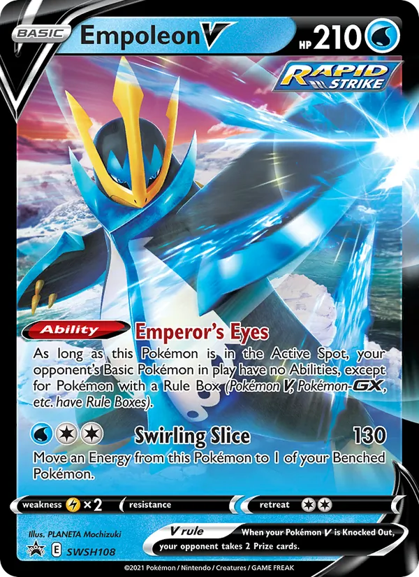 Empoleon V (SWSH Black Star Promos #SWSH108/307)