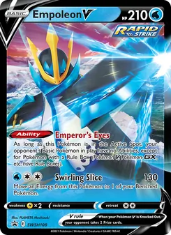 Empoleon V (SWSH Black Star Promos #SWSH108/307)