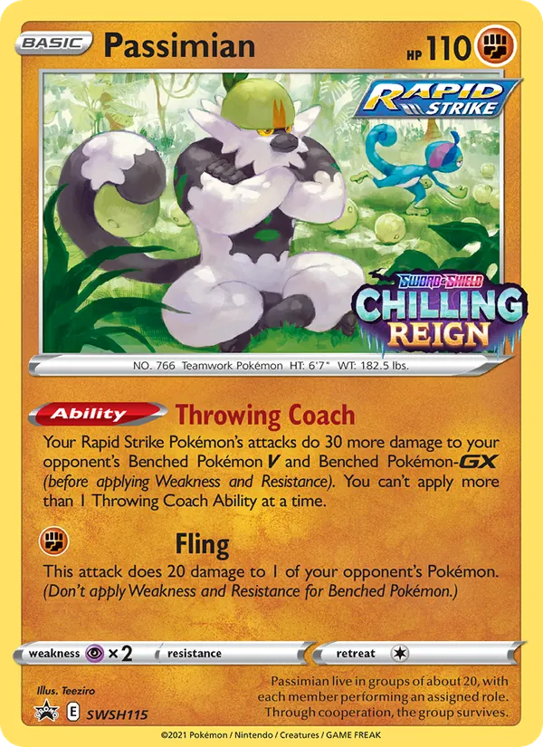 Passimian (SWSH Black Star Promos #SWSH115/307)