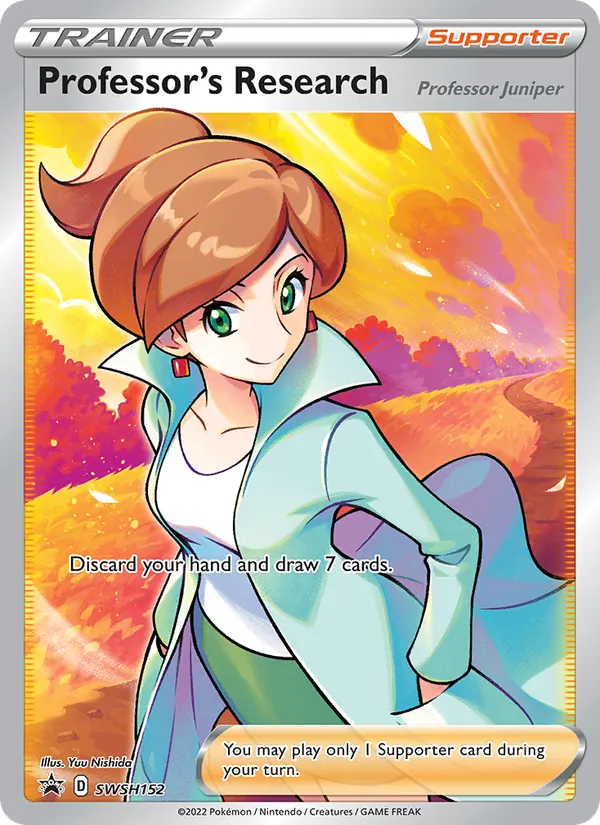 Professor's Research (SWSH Black Star Promos #SWSH152/307)