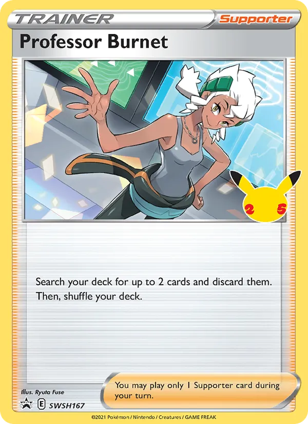 Professor Burnet (SWSH Black Star Promos #SWSH167/307)