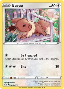 Eevee (SWSH Black Star Promos #SWSH175/307)