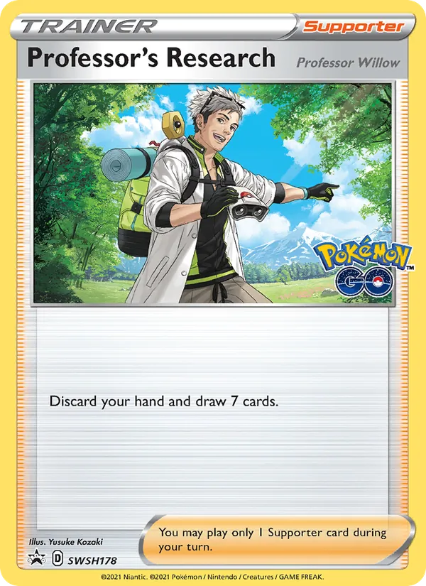 Professor's Research (SWSH Black Star Promos #SWSH178/307)