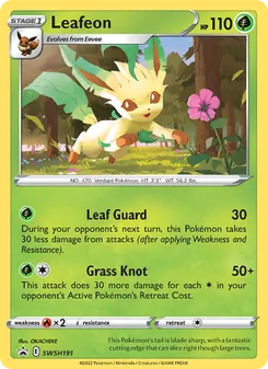 Leafeon (Cartas de promoción ESES #SWSH191/307)