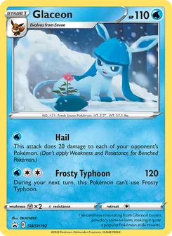 Glaceon (SWSH Black Star Promos #SWSH192/307)