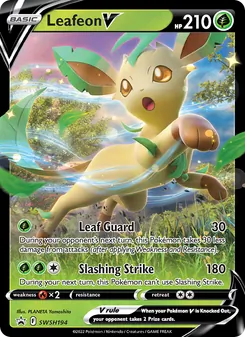 Leafeon V (Cartas de promoción ESES #SWSH194/307)