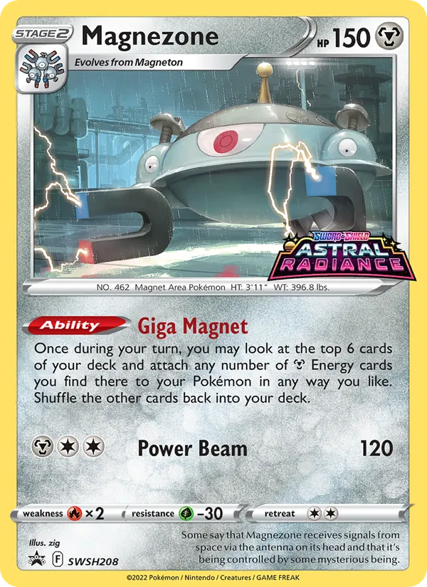 Magnezone (SWSH Black Star Promos #SWSH208/307)