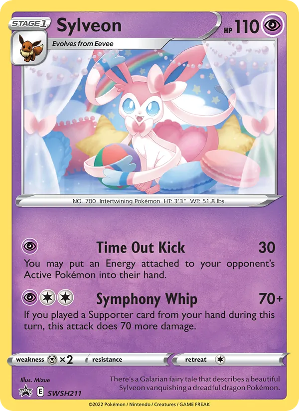 Sylveon (SWSH Black Star Promos #SWSH211/307)