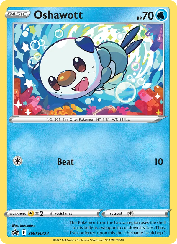 Oshawott (SWSH Black Star Promos #SWSH222/307)