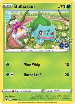 Bulbasaur (SWSH Black Star Promos #SWSH231/307)