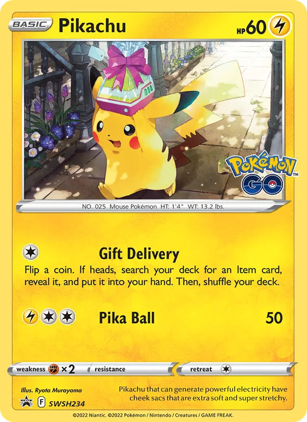 Pikachu (SWSH Black Star Promos #SWSH234/307)
