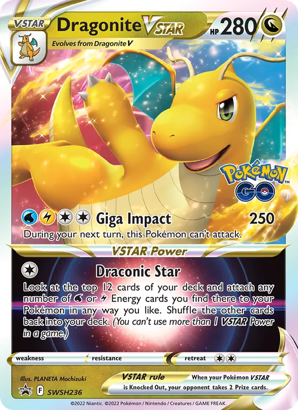 Dragonite V-ASTRO (SWSH Black Star Promos #SWSH236/307)