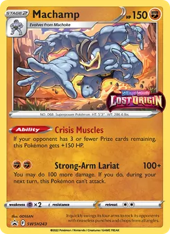 Machamp (SWSH Black Star Promos #SWSH243/307)