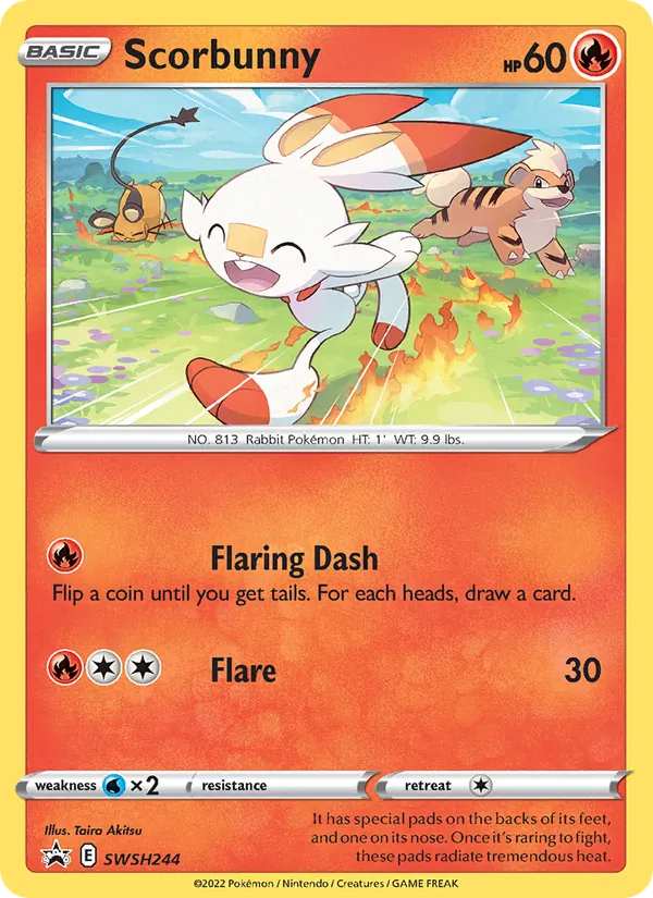Scorbunny (SWSH Black Star Promos #SWSH244/307)
