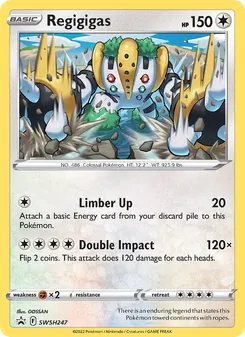 Regigigas (SWSH Black Star Promos #SWSH247/307)