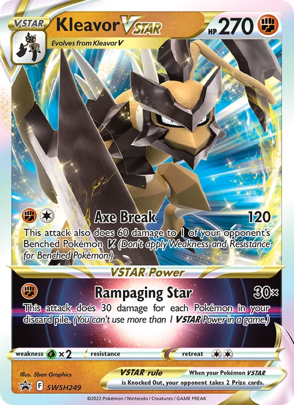 Kleavor VSTAR (SWSH Black Star Promos #SWSH249/307)