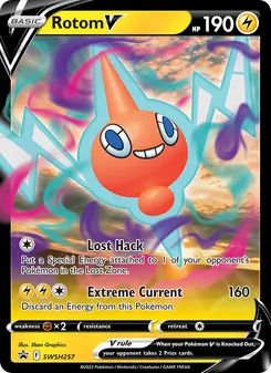 Rotom V (SWSH Black Star Promos #SWSH257/307)