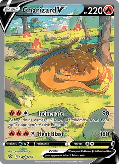 Charizard V (SWSH Black Star Promos #SWSH260/307)
