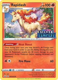 Rapidash (SWSH Black Star Promos #SWSH270/307)