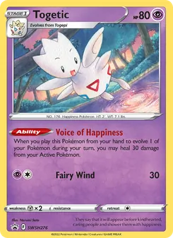 Togetic (SWSH Black Star Promos #SWSH276/307)