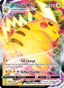 Pikachu VMAX (SWSH Black Star Promos #SWSH286/307)
