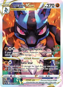 Lucario VSTAR (SCSC Promokarten #SWSH291/307)