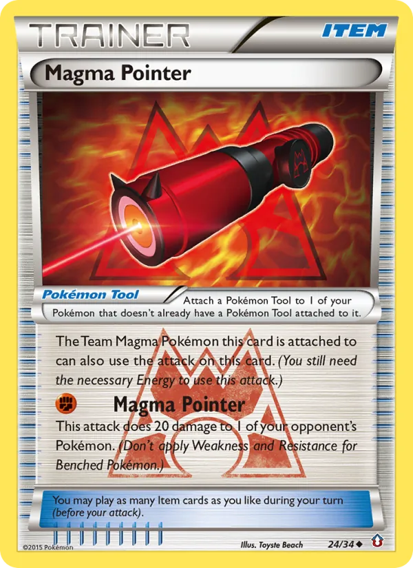 Magma Pointer (Double Crisis #24/34)