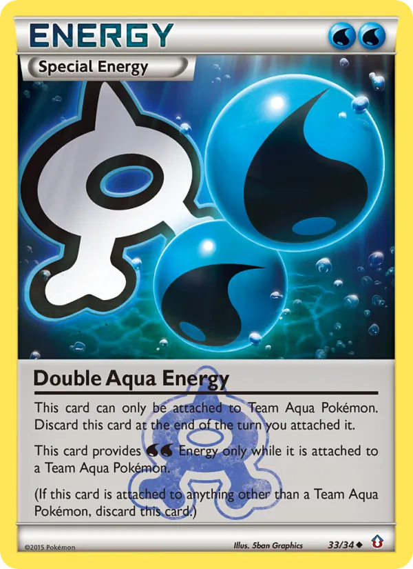 Double Aqua Energy (Double Crisis #33/34)