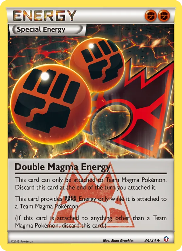 Double Magma Energy (Double Crisis #34/34)