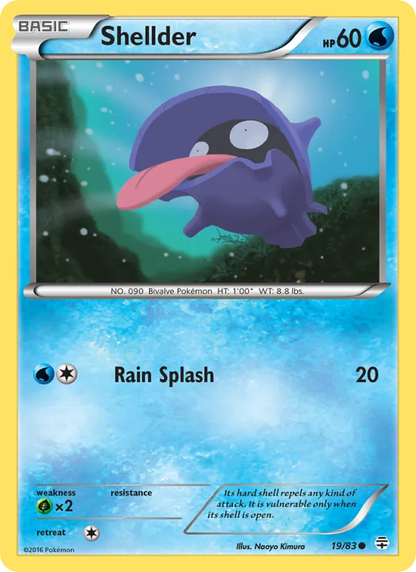 Shellder (Generazioni #19/83)