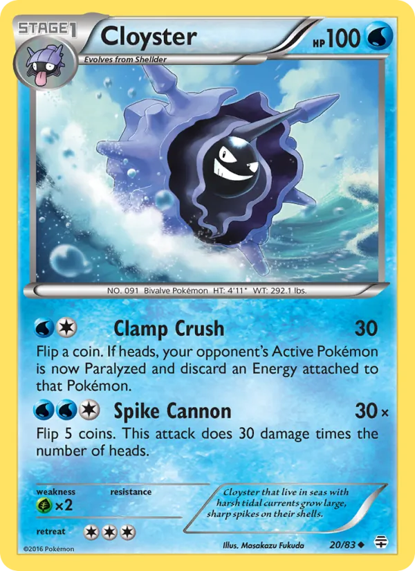 Cloyster (Generazioni #20/83)