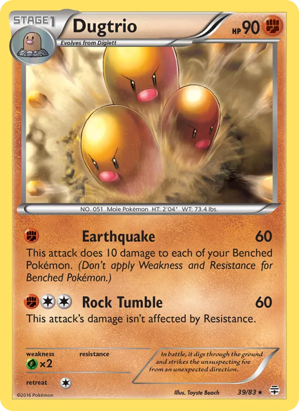 Dugtrio (Generazioni #39/83)