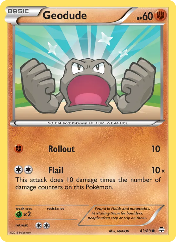 Geodude (Generaciones #43/83)