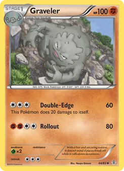 Graveler (Generaciones #44/83)