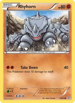 Rhyhorn (Generazioni #49/83)