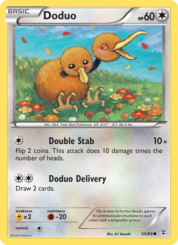 Doduo (Generazioni #55/83)