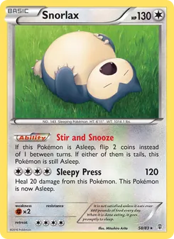 Snorlax (Generations #58/83)