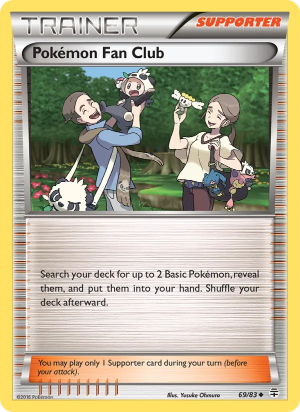 Pokémon Fan Club (Generations #69/83)