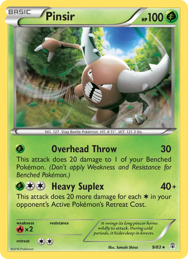 Pinsir (Generazioni #9/83)