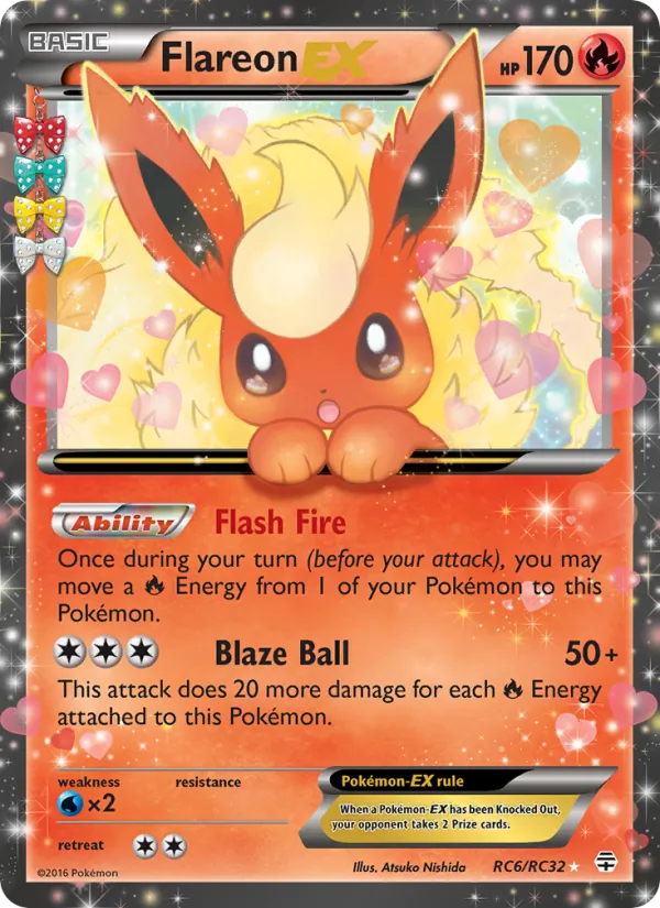 Flareon EX (Generations #RC6/83)