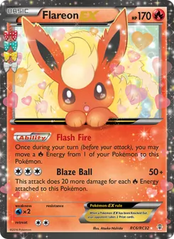 Flareon EX (Generaciones #RC6/83)