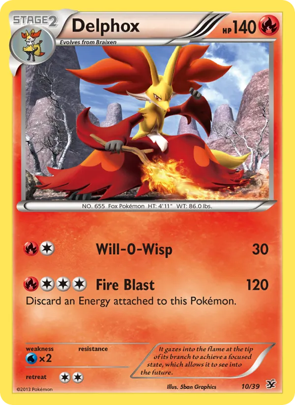 Delphox (Kalos Starter Set #10/39)
