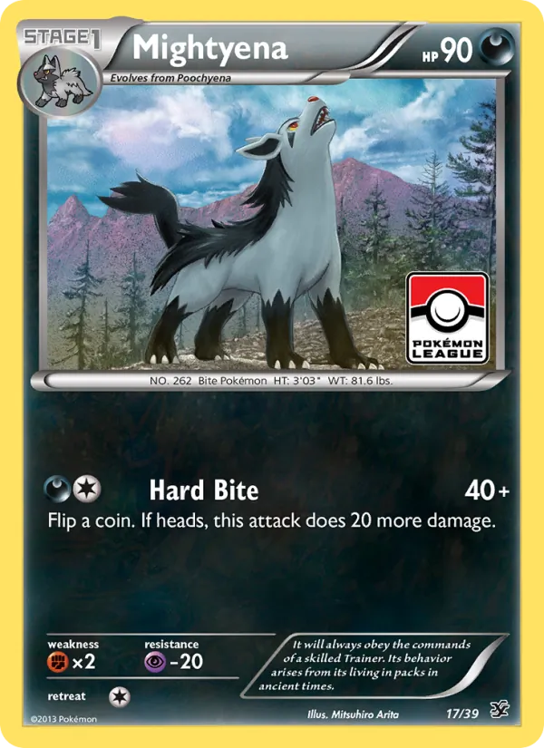 Mightyena (Kalos Starter Set #17/39)