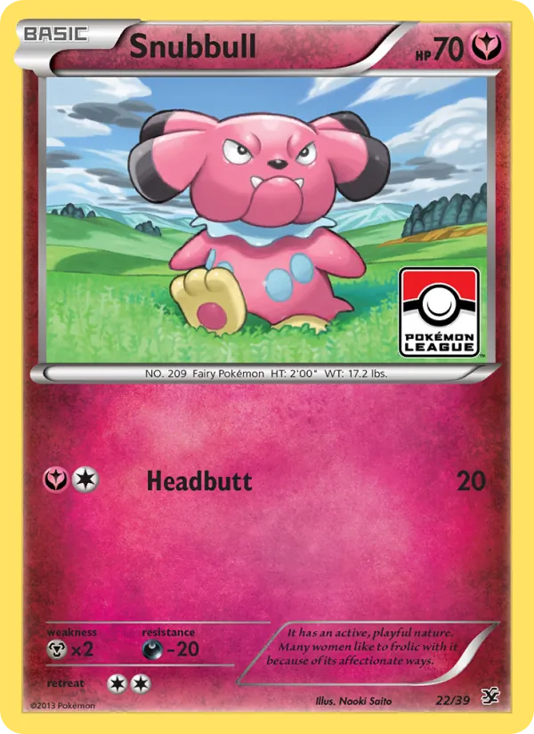 Snubbull (Kalos Starter Set #22/39)