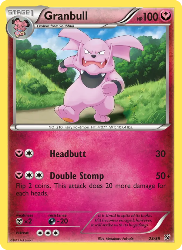 Granbull (Kalos Starter Set #23/39)
