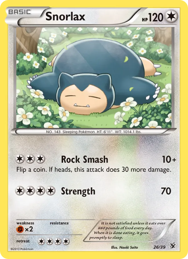 Snorlax (Kalos Starter Set #26/39)