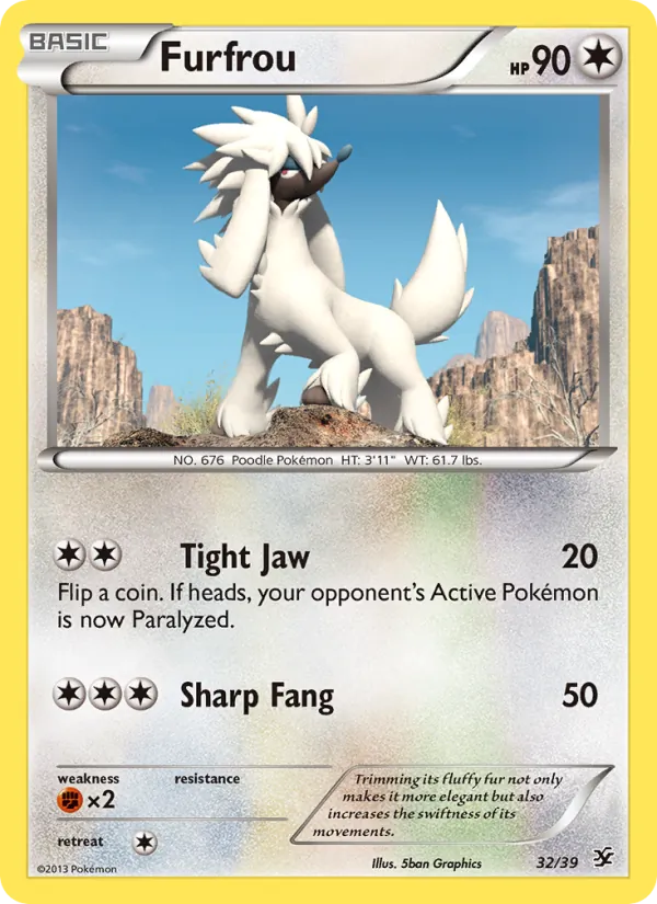 Furfrou (Kalos Starter Set #32/39)