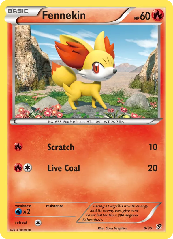 Fennekin (Kalos Starter Set #8/39)