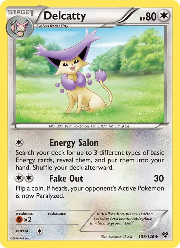 Delcatty (XY #105/146)
