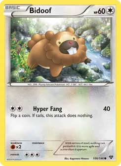 Bidoof (XY #106/146)